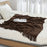 JB014 127x180cm Rhombus Texture Knitted Blanket Sofa Throw Blanket with Tassel - Mint Green - 5