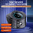 HS218 Mice Repellent Ultrasonic Pest Repeller Mouse Deterrent Rat Control for House Attic - Black / US Plug - 2