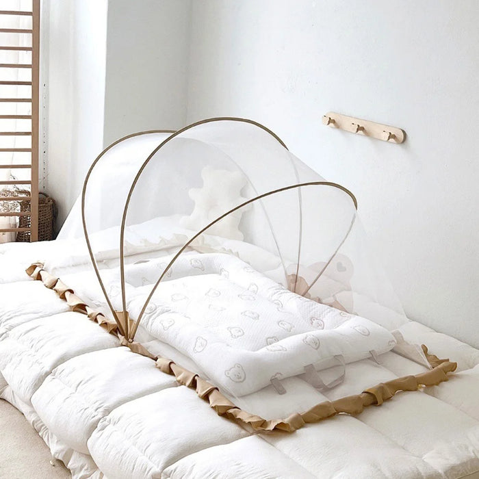 01 128*65cm Baby Mosquito Net Tent Full-Cover Canopy Mosquito Net for Kids Folding Mosquito Netting - 1