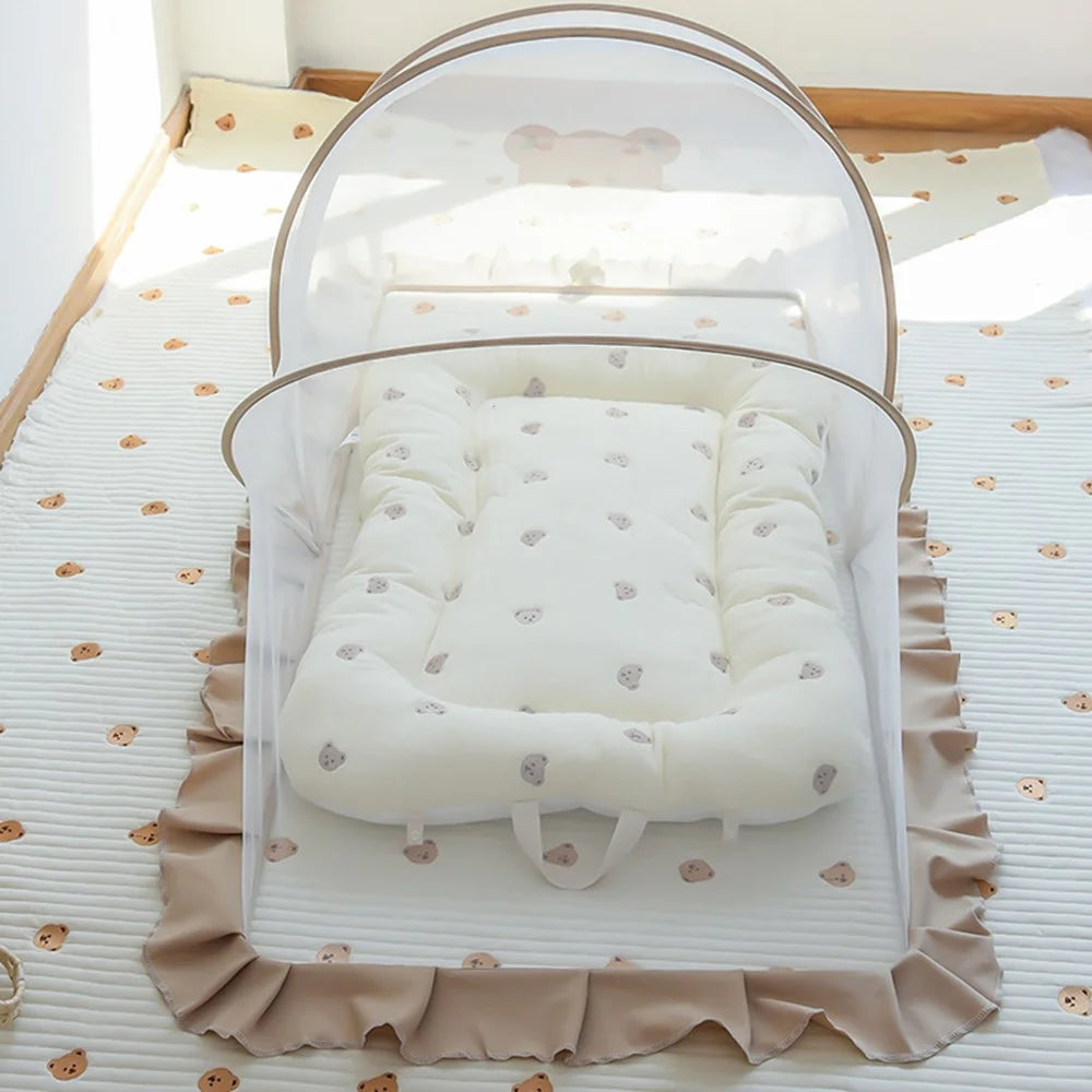 01 128*65cm Baby Mosquito Net Tent Full-Cover Canopy Mosquito Net for Kids Folding Mosquito Netting - 5