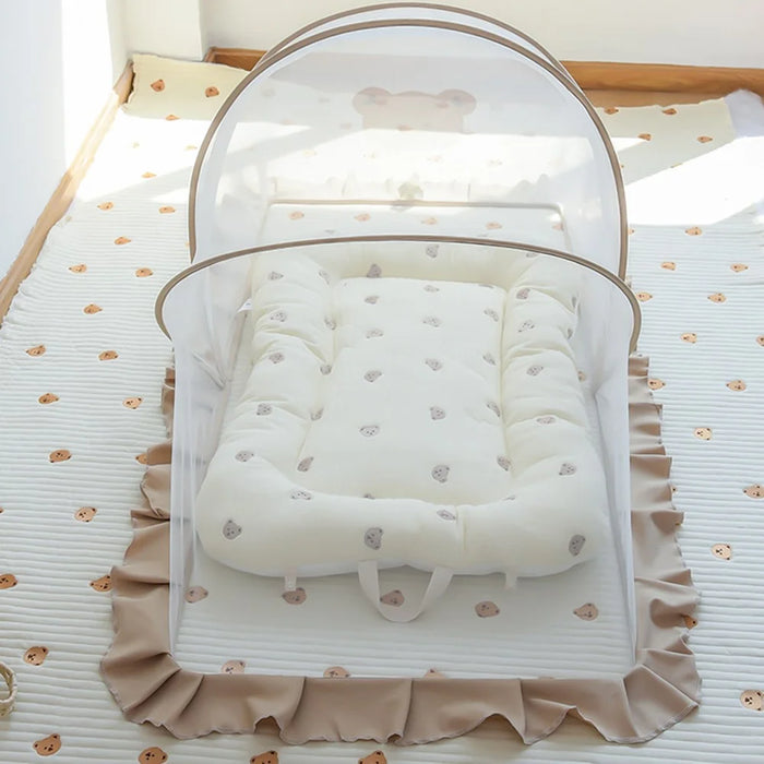 01 128*65cm Baby Mosquito Net Tent Full-Cover Canopy Mosquito Net for Kids Folding Mosquito Netting - 5