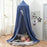 SXJ-01 65cm Princess Canopy Mosquito Net for Kids Round Dome Canopy Bed Decor - Sapphire - 1