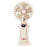 Portable Neck-Mounted Fan Rechargeable Desktop Personal Summer Cooler - White - 1