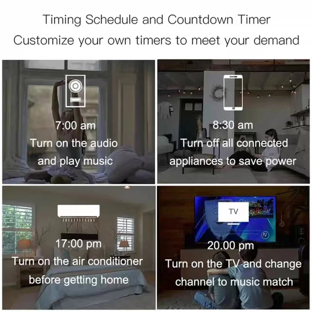 Tuya WiFi Infrared Remote Voice Control Smart Home Control for TV Air Conditioner Fan - 3