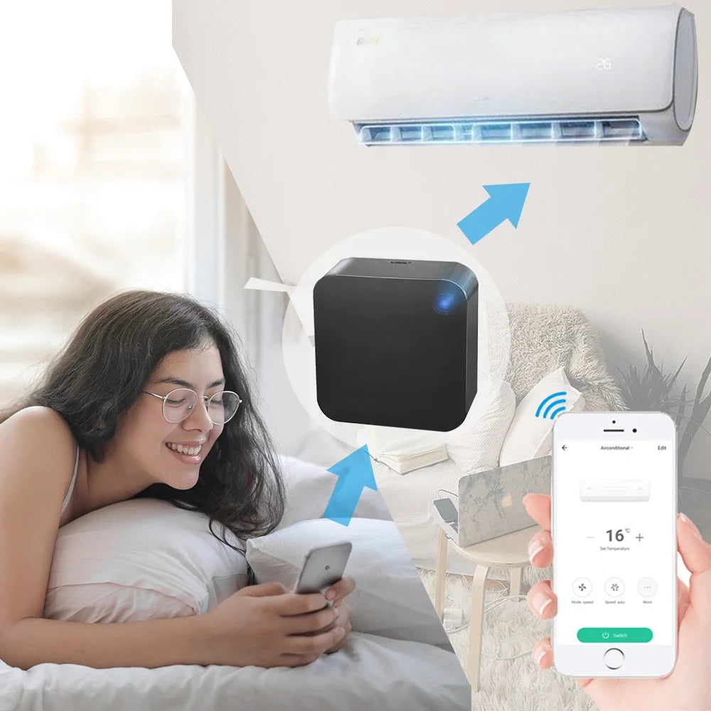 Tuya WiFi Infrared Remote Voice Control Smart Home Control for TV Air Conditioner Fan - 6