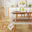 150x305cm Tabletop Cover Clear PVC Waterproof Oil-proof Square Tablecloth - 3