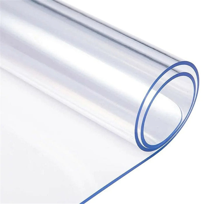 60x120cm Clear PVC Desk Protector Mat Pad 1.5mm Thick Waterproof Table Pad - 1