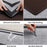 45x120cm Kitchen Mats for Floor Anti Fatigue Floor Cushioned Comfort Standing Rugs - Black - 4