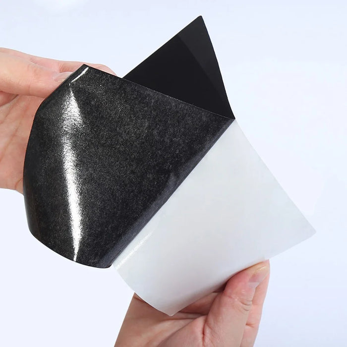 1Pc 20x10cm Black Repair Patch Cuttable Self-Adhesive Patch for Down Jacket Tent Clothes Bag - 3