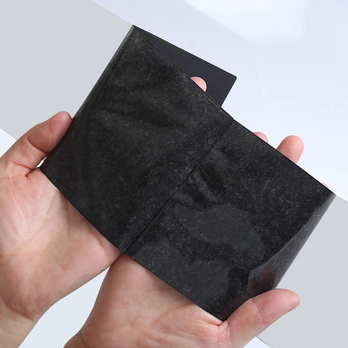 1Pc 20x10cm Black Repair Patch Cuttable Self-Adhesive Patch for Down Jacket Tent Clothes Bag - 4