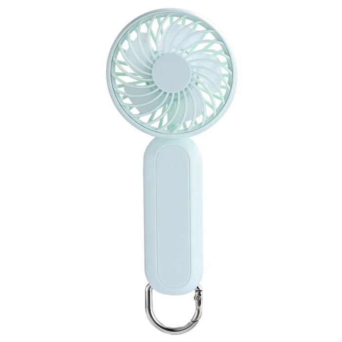 Handheld Fan Mini Summer Cooler Desktop Hanging Cooling Fan - Green - 1