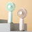 Handheld Fan Mini Summer Cooler Desktop Hanging Cooling Fan - Green - 2