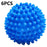 6Pcs 6.5cm Laundry Dryer Balls Lint Catcher for Washing Machine Tangle-Free Washer Balls - 1