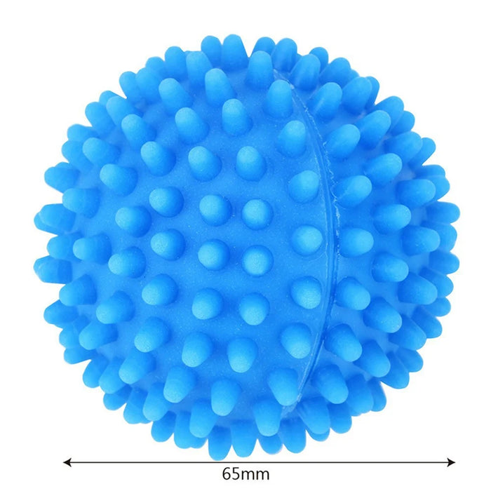 6Pcs 6.5cm Laundry Dryer Balls Lint Catcher for Washing Machine Tangle-Free Washer Balls - 6