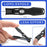 Anti-Splash Nail Clipper Stainless Steel Fingernails Toenails Cutter Nail Trimmer Manicure Tool - Black - 2