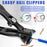 Anti-Splash Nail Clipper Stainless Steel Fingernails Toenails Cutter Nail Trimmer Manicure Tool - Black - 4