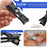Anti-Splash Nail Clipper Stainless Steel Fingernails Toenails Cutter Nail Trimmer Manicure Tool - Black - 5