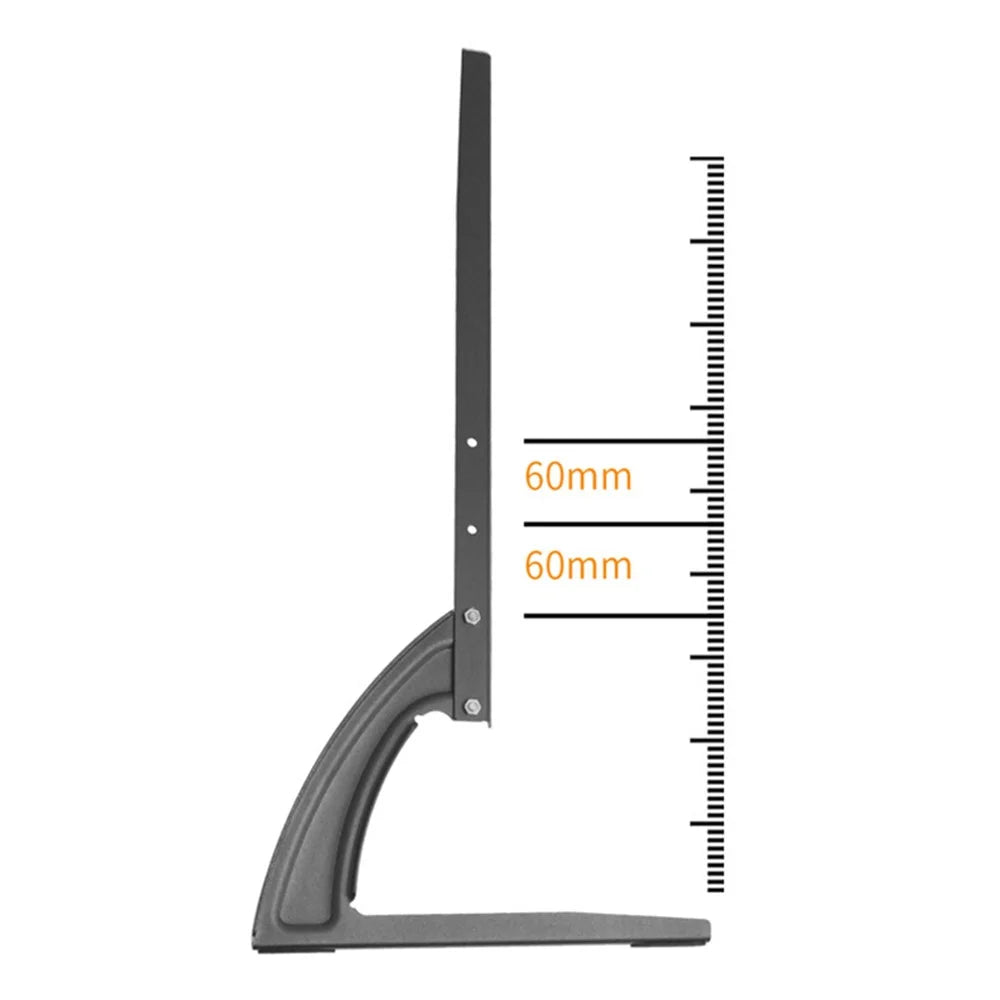 DKE 068 1 Set Desktop TV Metal Bracket Television Base Holder for 39-70 inch Large Screen TV - 6
