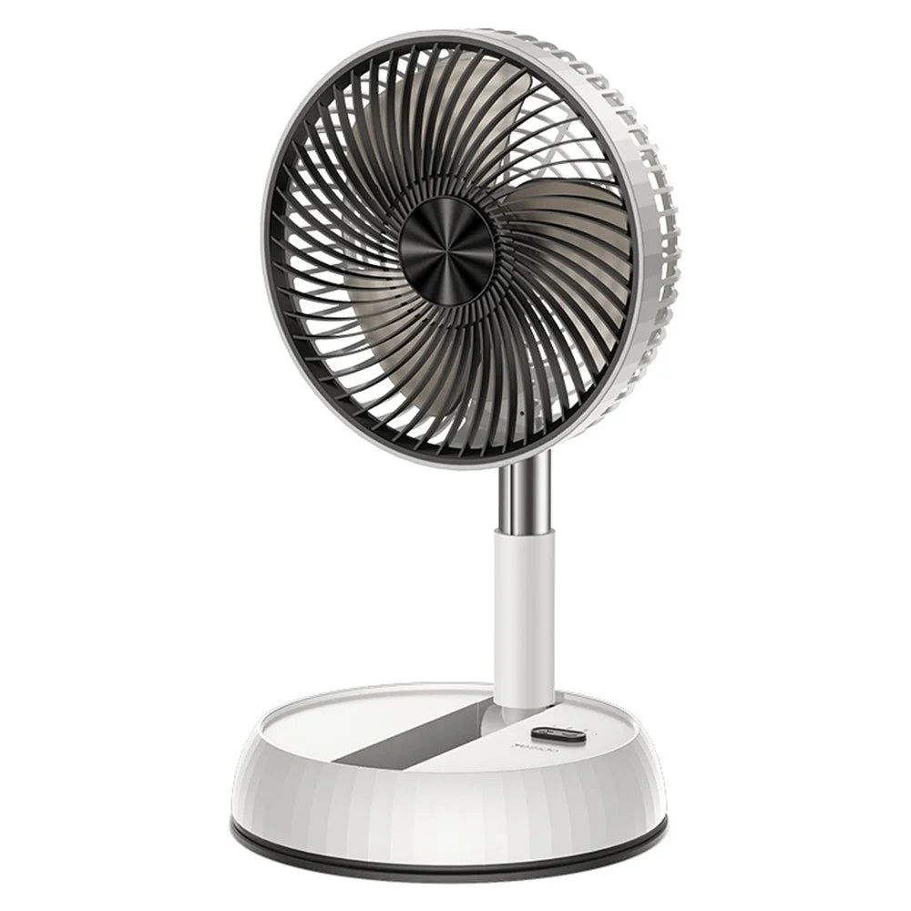 YESIDO YF11 Folding Fan Height Adjustable Cooling Fan Built-In 6000mAh Battery - 1