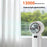 K39 Digital Display Stepless Speed Adjustable Semiconductor Cold Compress Summer Handheld Fan - White - 3