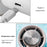 K39 Digital Display Stepless Speed Adjustable Semiconductor Cold Compress Summer Handheld Fan - White - 6