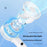 RD10 Handheld Foldable Fan Summer Cooler with Power Bank Function - White - 5
