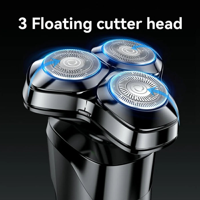 YESIDO MG05 Waterproof Electric Shaver Razor with 3 Floating Cutter Heads - 3