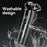 YESIDO MG05 Waterproof Electric Shaver Razor with 3 Floating Cutter Heads - 6