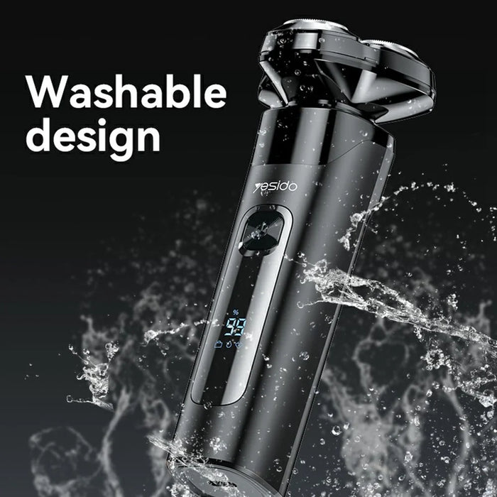 YESIDO MG05 Waterproof Electric Shaver Razor with 3 Floating Cutter Heads - 6