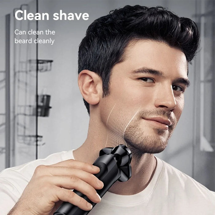 YESIDO MG05 Waterproof Electric Shaver Razor with 3 Floating Cutter Heads - 7