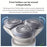 XIAOMI MIJIA S101 Electric Shaver Waterproof Fast Shaving Men Razor (Chinese Version) - Blue - 4