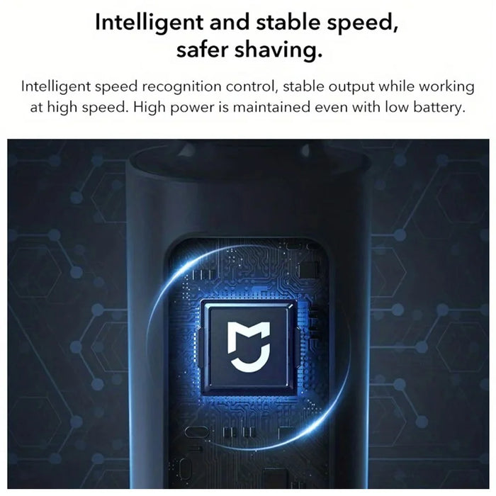 XIAOMI MIJIA S101 Electric Shaver Waterproof Fast Shaving Men Razor (Chinese Version) - Blue - 5