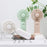 Portable Handheld Fan 3 Speeds Adjustable Low Noise Mini Desk Fan with Detachable Base - White - 5