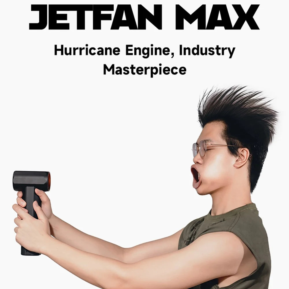 KICA Jet Fan MAX Handheld Turbine High Speed Fan Aluminum Alloy Powerful Cordless Fan Dust Removal Water Snow Blower - 2