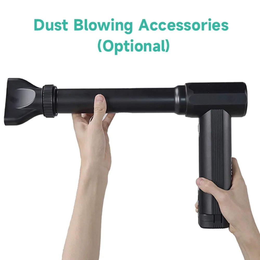 KICA Jet Fan MAX Handheld Turbine High Speed Fan Aluminum Alloy Powerful Cordless Fan Dust Removal Water Snow Blower - 5