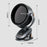 6 Gears Adjustable Clip On Bladeless Fan Rechargeable Desktop Fan ( Built In 3600mAh Battery ) - Milky White - 7