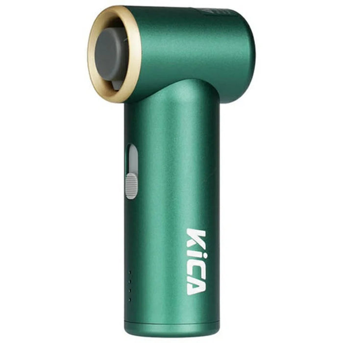 KICA Jet Fan Mini Handheld Turbine High-Speed Fan Dust Removal Blower Rechargeable Multifunctional Fan - Green - 1