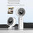Handheld Digital Display Outdoor Fan 100 Speed Settings Foldable Desk  /  Neck Fan Portable Quiet Cooling Fan - White - 2