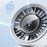 Handheld Digital Display Outdoor Fan 100 Speed Settings Foldable Desk  /  Neck Fan Portable Quiet Cooling Fan - White - 6