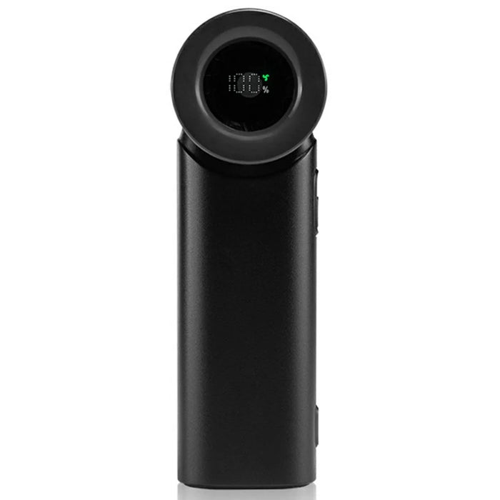 Handheld USB Rechargeable Turbo Fan 5 Speed Adjustable Portable Bladeless Cooling Fan - Black - 2