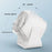 F87 100 Speeds Digital Display Desktop Fan with Stand USB Rechargeable High Speed Turbo Fan - White - 4