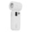 C06 Portable USB Rechargeable Mini Fan High Speed 100 Levels Adjustment Digital Display Handheld Fan - White - 1