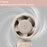 C06 Portable USB Rechargeable Mini Fan High Speed 100 Levels Adjustment Digital Display Handheld Fan - White - 4