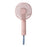 F20 Rotating Pocket Fan Portable Handheld USB Rechargeable 3 Speed Cooling Fan - Pink - 1