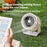 ZK05 Rechargeable Circulating Fan Portable Angle Adjustable Multi-Speed Cooling Fan - Beige - 3