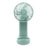 F30 Rotatable Handheld Fan Brushless Motor 4 Speed USB Rechargeable Cooling Fan - Green - 1