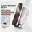 JF136 Desktop Fan Wide Angle Powerful Airflow Portable Hanging Desk Fan Cooler - Beige - 3