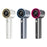 REMAX RS-SF11 Digital Display Handheld High-Speed Fan 3600mAh Battery Powered Turbo Cooling Fan - Tarnish Purple - 4