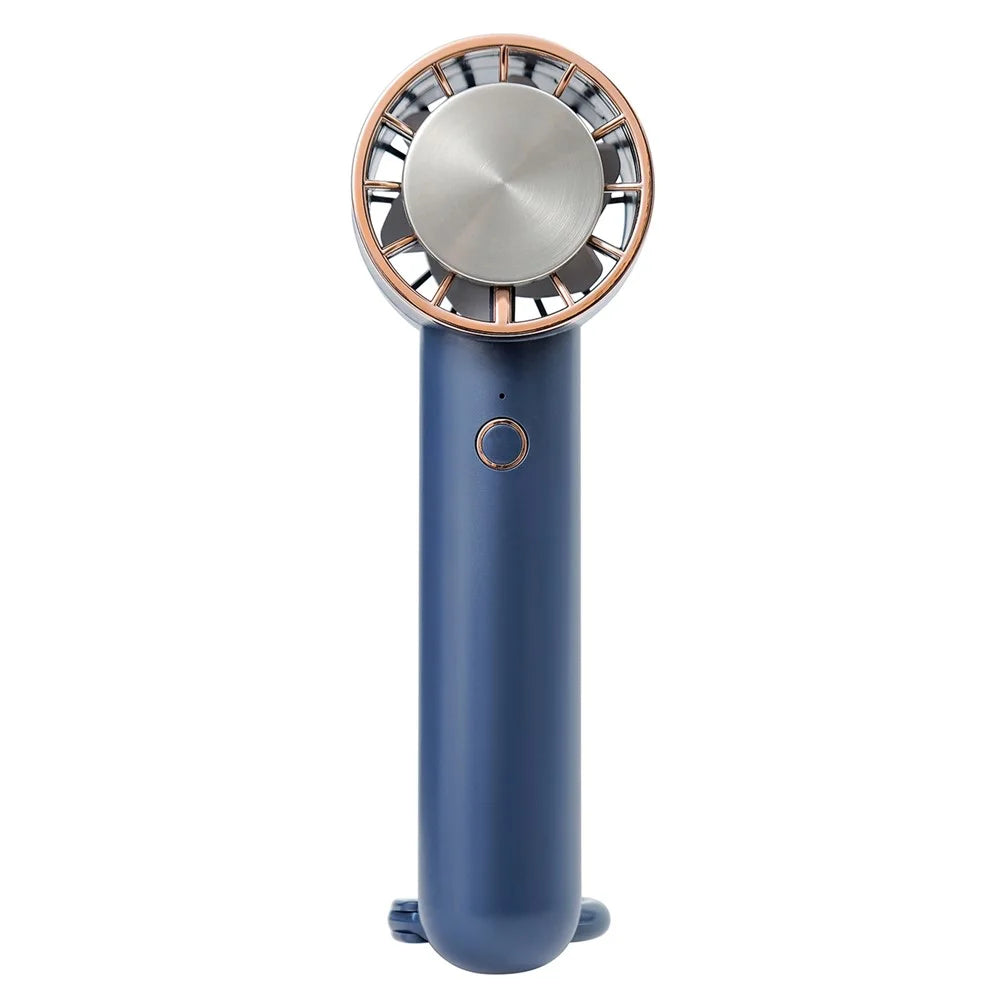U16 Portable Mini USB Rechargeable Cooling Fan Handheld Summer Mute Fan - Blue - 1