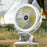 F006 Clip On Desk Fan with Night Light 3 Speeds Adjustable Portable Hanging Fan for Camping Office - White - 2